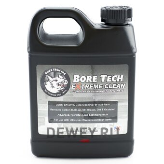 Bore Tech EXTREME CLEAN - средство для очистки подвижных частей оружия от гари, масла и грязи, канистра, 950мл. (BTCS-73532) Bore Tech EXTREME CLEAN - средство для очистки подвижных частей оружия от гари, масла и грязи, канистра, 950мл. (BTCS-73532)