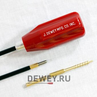 Шомпол J.DEWEY для .22 калибра (5,6мм) 91 см (36") цельный в оплетке 22C-36 Шомпол J.DEWEY для .22 калибра (5,6мм) 91 см (36") цельный в оплетке 22C-36
