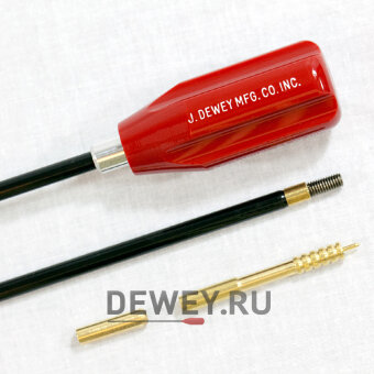 Шомпол J.DEWEY для .30 калибра (7,62мм) 102 см (40") цельный в оплетке 30C-40 Шомпол J.DEWEY для .30 калибра (7,62мм) 102 см (40") цельный в оплетке 30C-40